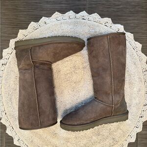 Uggs grey tall boots